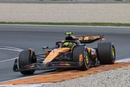 Lando Norris of the UK drives the McLaren F1 Team MCL39 Mercedes during the Formula 1 Heineken Dutch Grand Prix 2025 in Zandvoort, Netherlands - Source: Getty